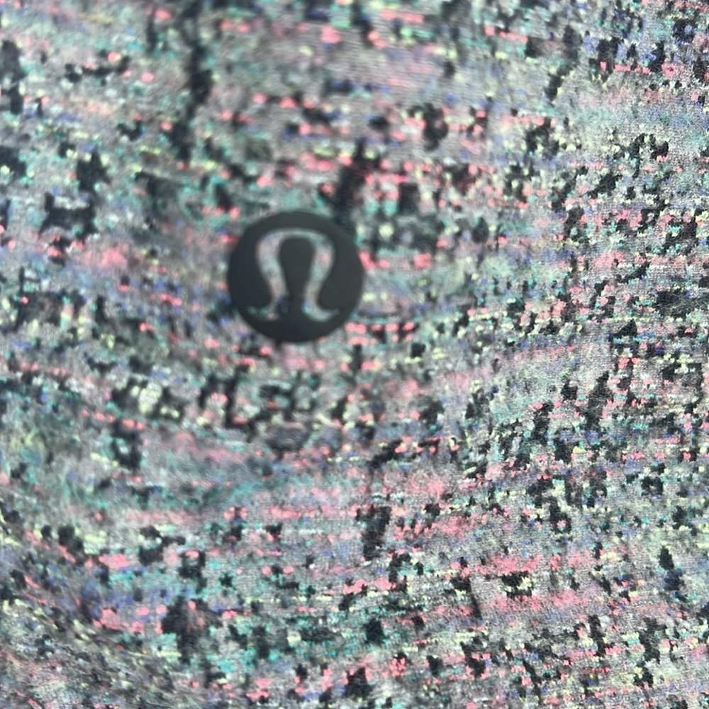 Lululemon Ready to Rulu 7/8 Jogger Neon Tweed Jacquard Battleship Electric EUC - Picture 8 of 14